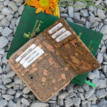 Handcrafted Cork Leather Fold Wallet