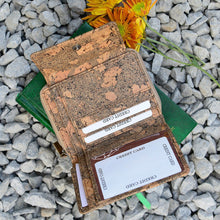 Handcrafted Cork Leather Fold Wallet