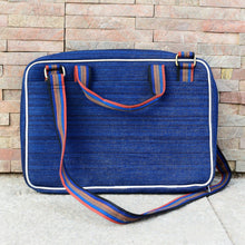 Handcrafted Cork Leather White Laptop Bag