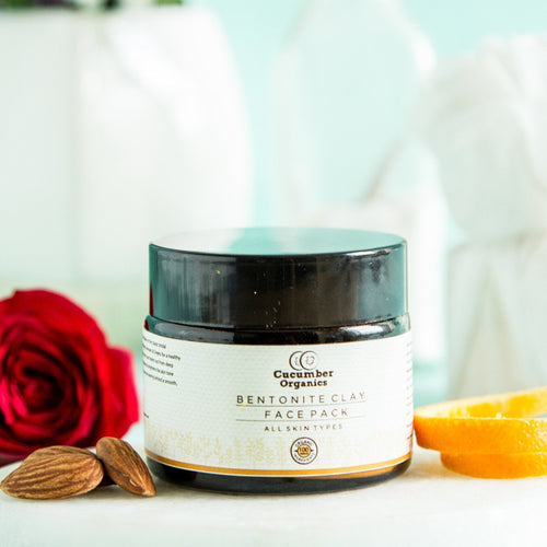 100% Organic Bentonite Clay Face Pack