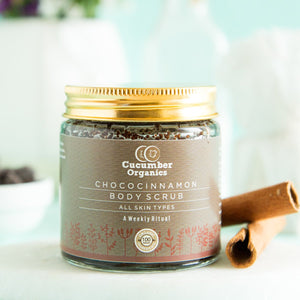 100% Organic Chococinnamon Body Scrub