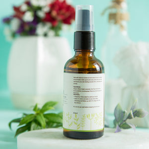 100% Organic Tea Tree Clarifying Toner