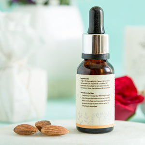 100% Organic Argan-Avocado Face Serum Day/Night (With SPF 30)