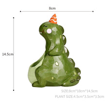 Cute Dinosaur Resin Succulent Pot