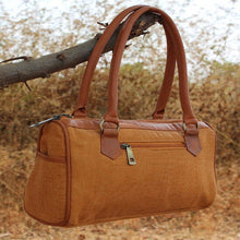 Crafted Digital Print Duffle Bag (Brown)