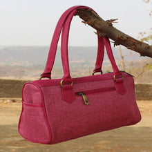 Crafted Digital Print Duffle Bag (Pink)