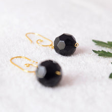 Handcrafted Black Onyx Earrings