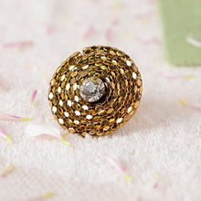 Handcrafted Gold Spiral Ring