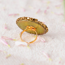 Handcrafted Gold Spiral Ring