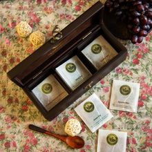 3 Partition Wooden Chest (18 Tea Bags)