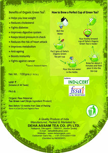 Certified Organic Green Tea