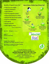 Certified Organic Green Tea