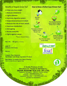 Certified Organic Green Tea