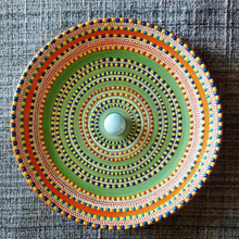 Hand Painted Ceramic Plate (Set of 2)