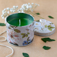 Crystal Tin with Scented Candle