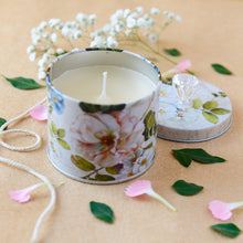Crystal Tin with Scented Candle