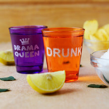 Drunk & Drama Queen Shot Glasses