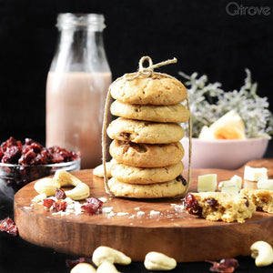 Chocolate Cranberry Olive Oil Cookies