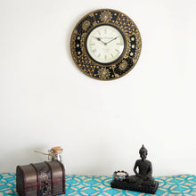 Hand Painted Circular Wall Clock
