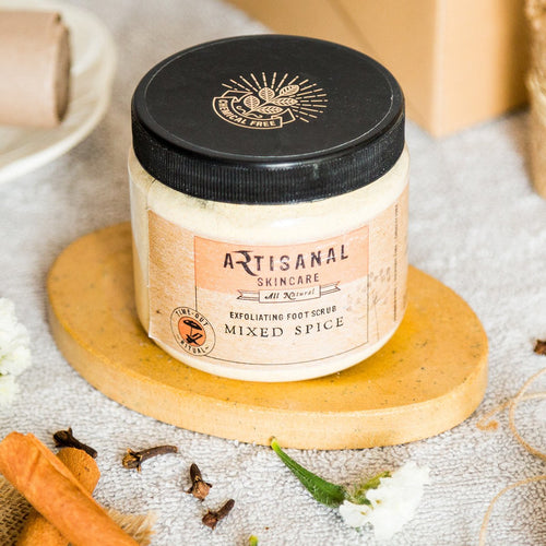 Chemical Free Mixed Spice Exfoliating Foot Scrub