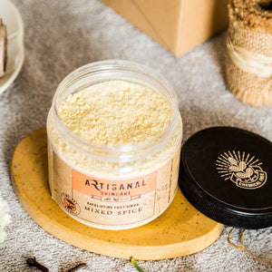 Chemical Free Mixed Spice Exfoliating Foot Scrub