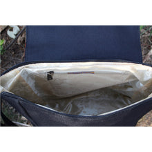 Flap Kalamkari Messenger Bag (Black)