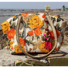 Handcrafted Floral Duo Bag