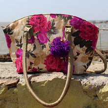 Handcrafted Floral Duo Bag