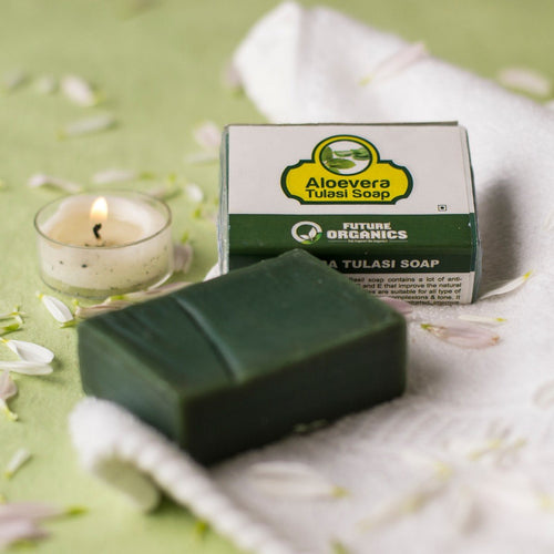Aloe Vera Tulasi Soap (Pack of 2)