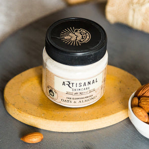 Chemical Free Oats And Almond Face Cleansing Powder