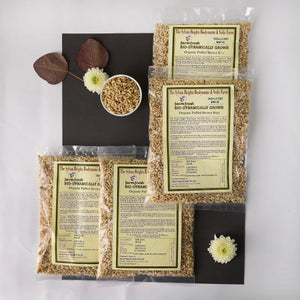 Certified Organic Puffed Brown Rice (Pack of 4)