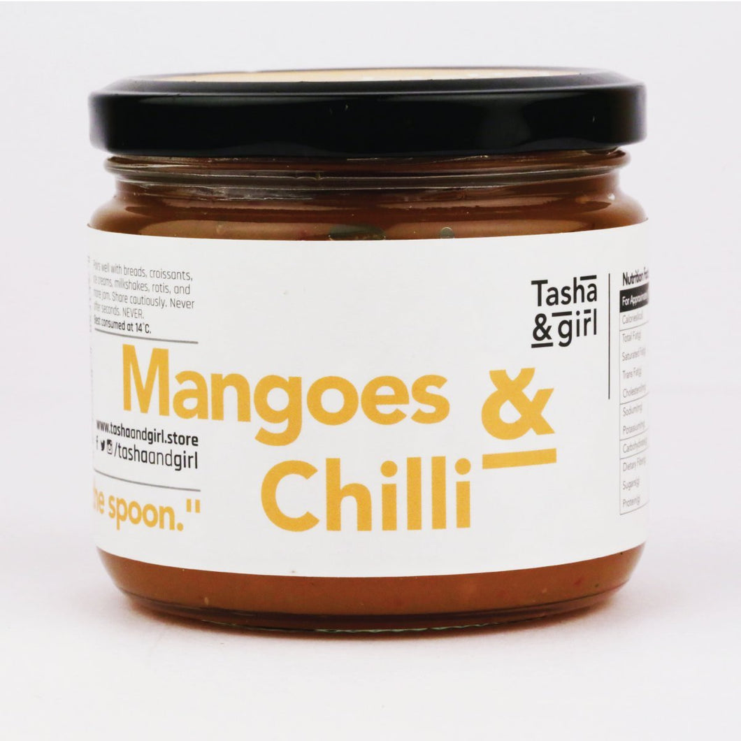 All Natural Fresh Ratnagiri Alphonso Mangoes & Chilli Jam