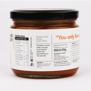 All Natural Fresh Ratnagiri Alphonso Plain Mangoes Jam
