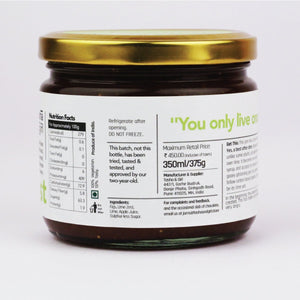 All Natural Fresh Poona Figs & Lime Zest Jam