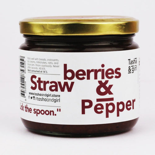 All Natural Fresh Mahabaleshwar Strawberries & Pepper Jam