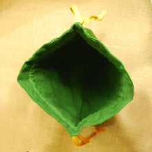 Handcrafted Ikat Potli (Vibrant Green)