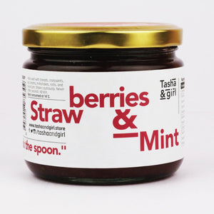 All Natural Fresh Mahabaleshwar Strawberries & Mint Jam