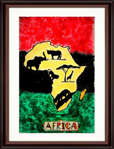 Africa Wall Frame