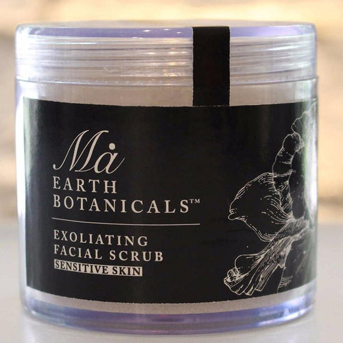 All Natural Exfoliating Facial Scrub For Sensitive Skin