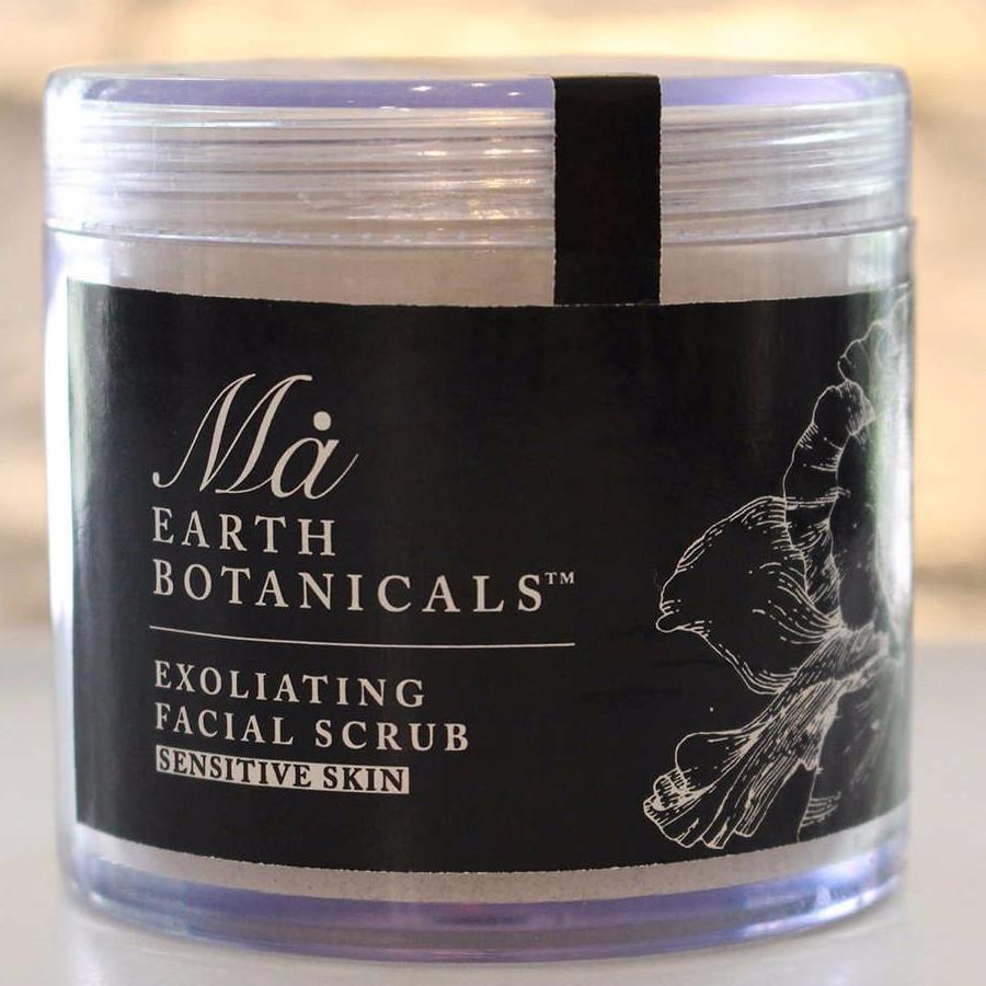 All Natural Exfoliating Facial Scrub For Sensitive Skin