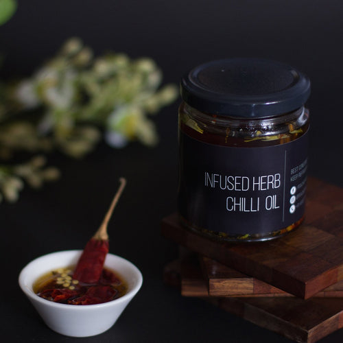 All Natural Infused Herb Chilli Oil