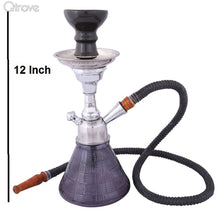 Blazing Black Petite Hookah (12 Inch)