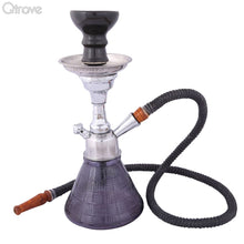 Blazing Black Petite Hookah (12 Inch)