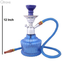 Handcrafted Premium Blue Maharaja Hookah (12 Inch)
