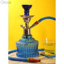 Handcrafted Premium Blue Maharaja Hookah (12 Inch)