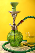 Handcrafted Classy Green Bambino Hookah (12 Inch)