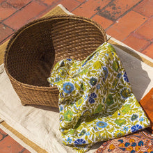 Handcrafted Smoked Bamboo Basket
