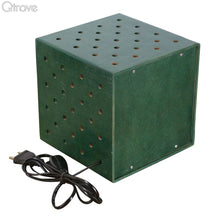 Creative Green Dice Wooden Table Lamp