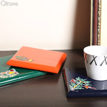 Hand Painted Wooden Shiny Trivet (Set of 3)
