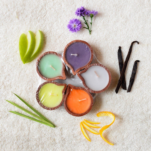 Assorted Diyas (Set of 5)